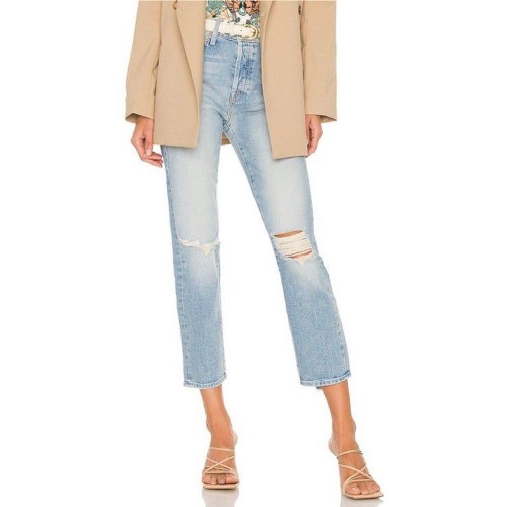 MOTHER The Scrapper Ankle Jean in Bless You Again Size 29
